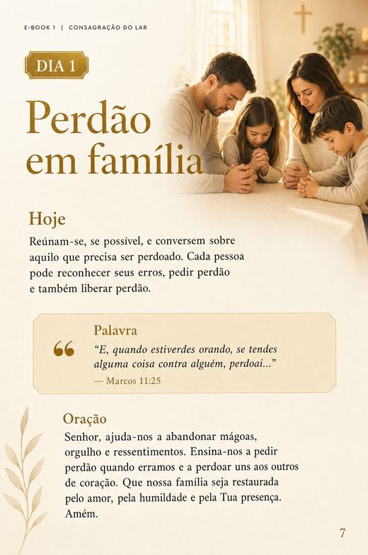Prévia — Dia 1, perdão em família
