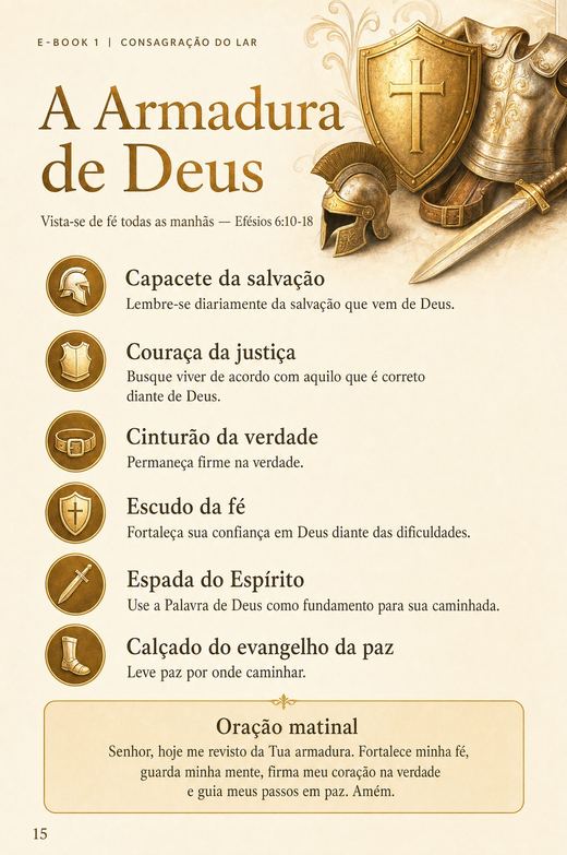 Prévia — a armadura de Deus